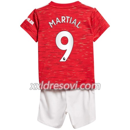 Manchester United Anthony Martial 9 Domaći Dječji Komplet Dresovi za Nogomet 2020-2021 (+ kratke hlače)